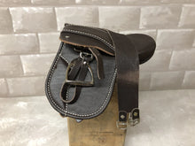 Load image into Gallery viewer, Crafty Ponies Leather Tack Set (Brown Bag)