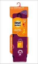 Load image into Gallery viewer, Heat Holders Sandown Ladies Argyle Lite Long Socks – 1.6 Tog