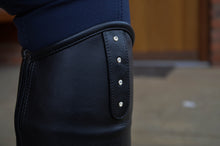 Load image into Gallery viewer, HyLAND Faux Leather Diamante Gaiter/ Chaps