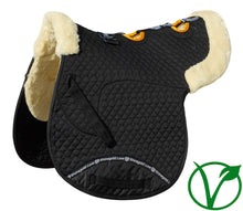 Load image into Gallery viewer, Rhinegold Luxe Fur Vented Numnah