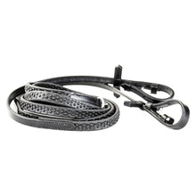 Load image into Gallery viewer, Pro Grip Eventer Reins Black
