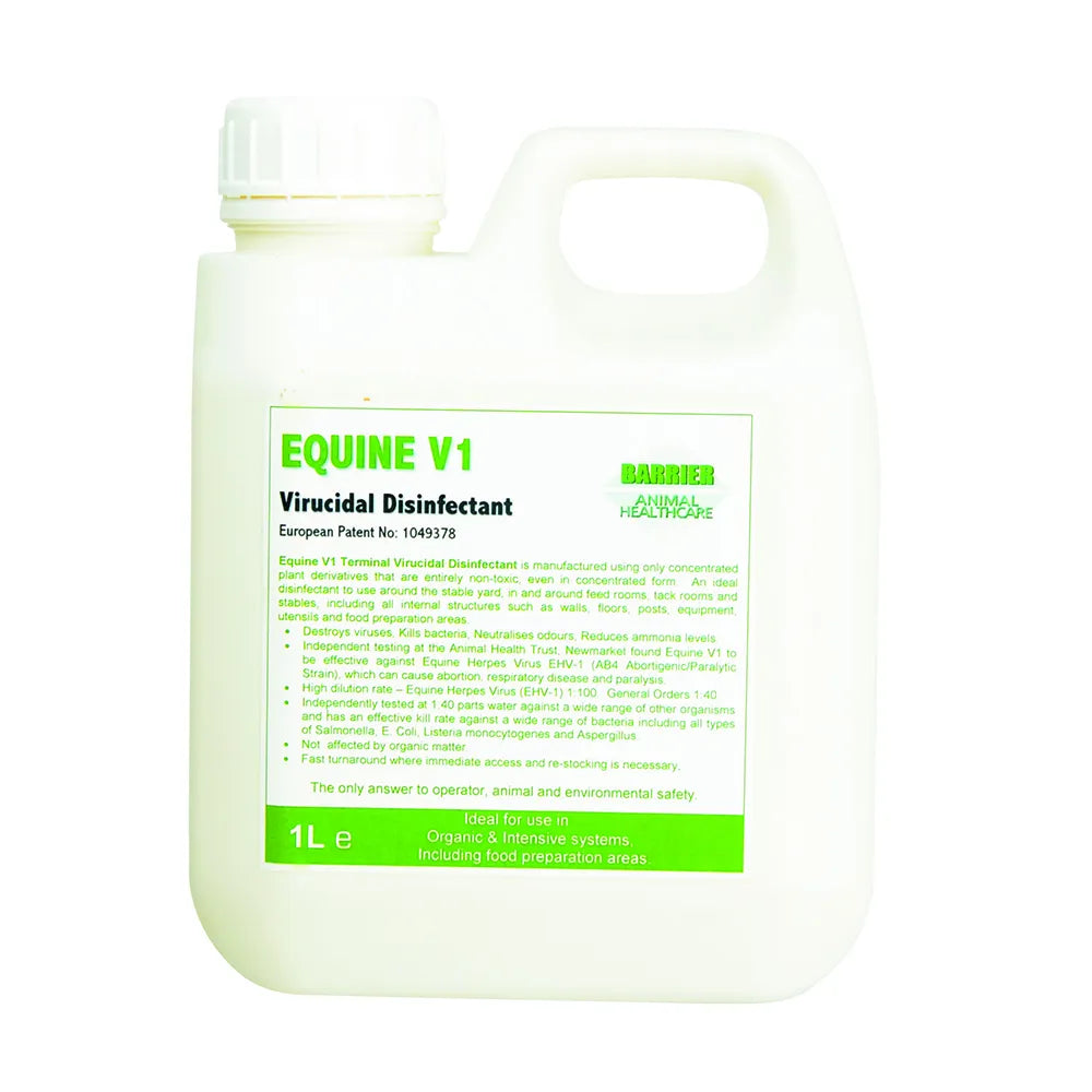 Barrier Equine V1 Virucidal Disinfectant