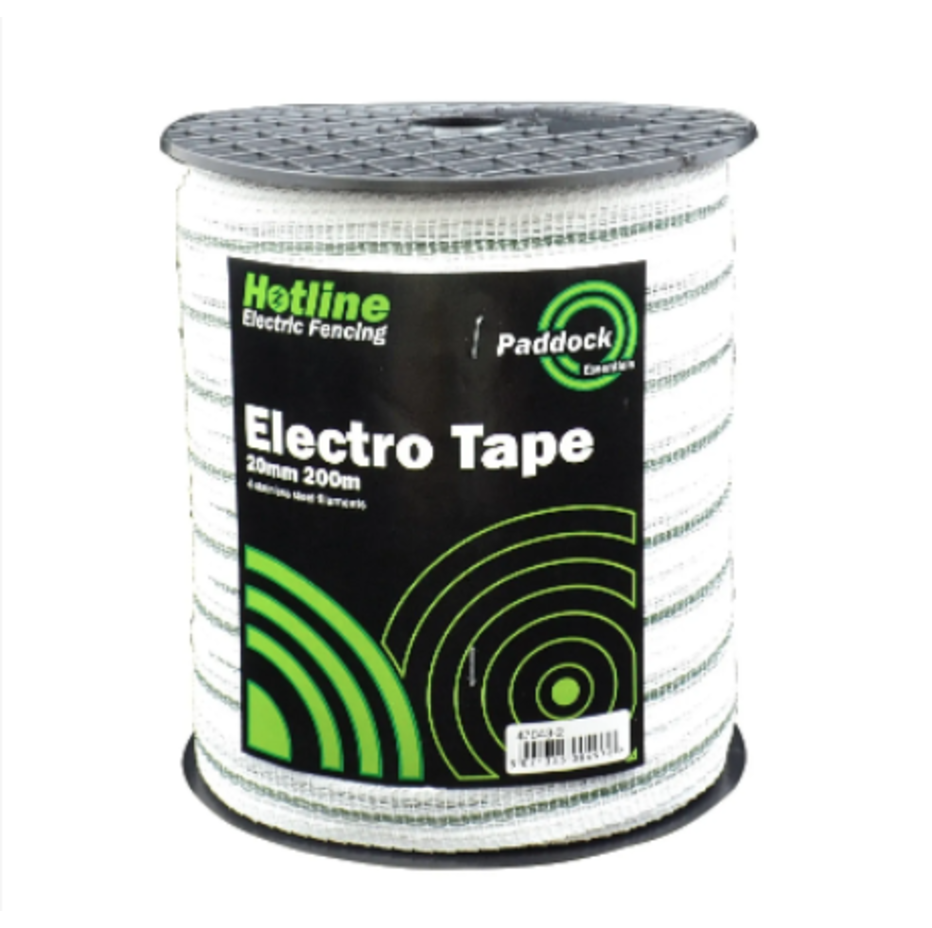 HOTLINE PADDOCK FENCING TAPE 20MM
