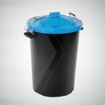 Load image into Gallery viewer, 85 Litre Heavy Duty Dustbin &amp; Lid with Metal Clip Handles
