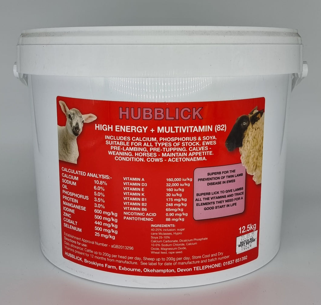 Hubblick High Energy + Multivitamin