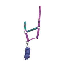 Load image into Gallery viewer, Hy Equestrian Thelwell Collection Pony Friends Head Collar &amp; Lead Rope
