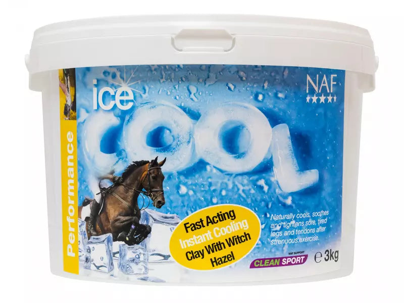 NAF Ice Cool  Clay for Horses. 3Kg