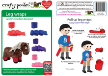 Load image into Gallery viewer, Crafty Ponies Leg Wraps
