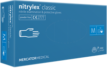 Load image into Gallery viewer, Mercator Blue Powder-free Gloves
