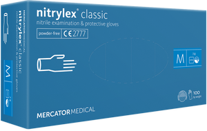 Mercator Blue Powder-free Gloves