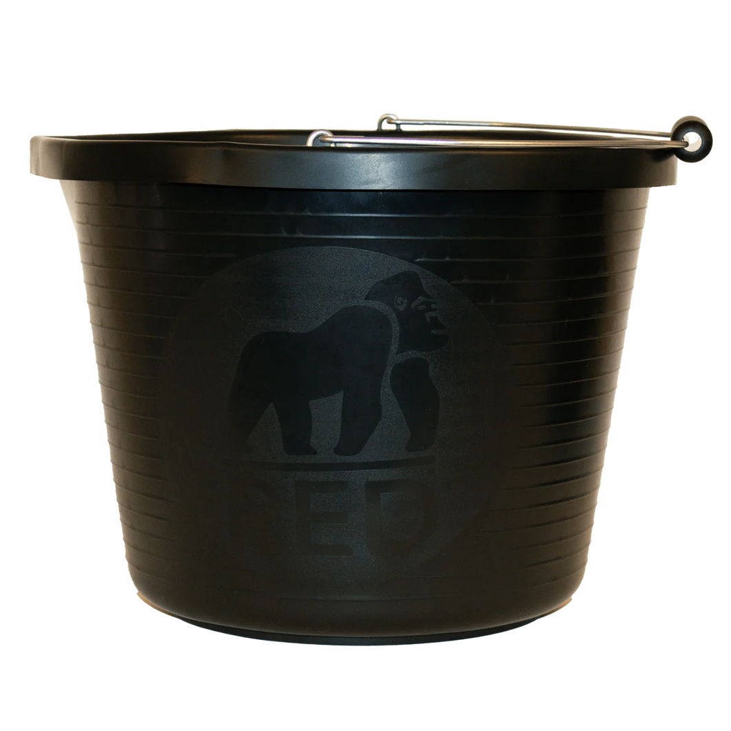 Rubber Type  Bucket - Red Gorilla -