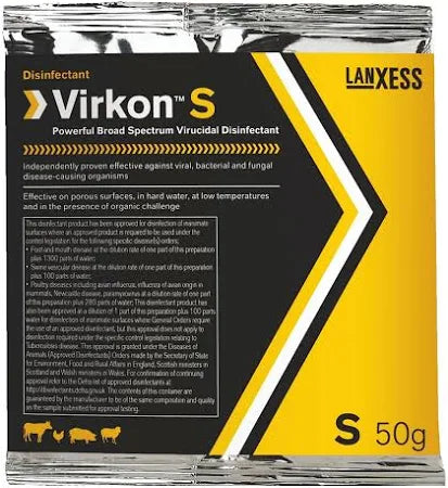 Virkon S Powder 50gm sachet