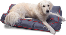 Load image into Gallery viewer, Petface Oxford Dog Mattress - Large (Grey &amp; Red)
