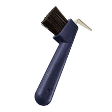 Load image into Gallery viewer, BITZ HOOF PICK PLASTIC HANDLE WITH BRUSH
