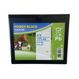 CORRAL ALKALINE DRY BATTERY 175 AH 9V