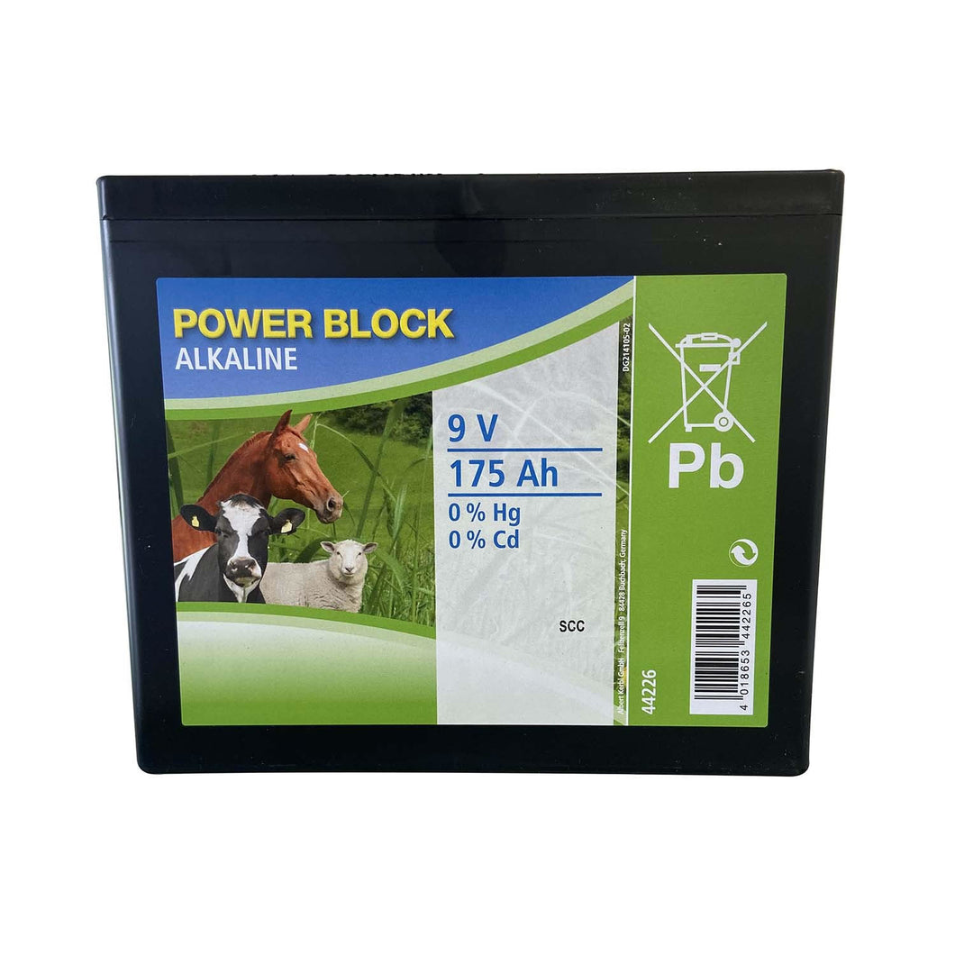 CORRAL ALKALINE DRY BATTERY 175 AH 9V
