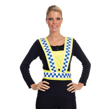 Load image into Gallery viewer, EQUISAFETY POLITE REFLECTIVE HI-VIZ ADJUSTABLE BODY HARNESS
