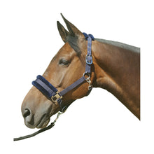 Load image into Gallery viewer, HY FAUX FUR PADDED HEADCOLLAR &amp; LEADROPE
