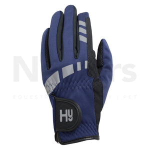 HY5 Childs Extreme Reflective Softshell Gloves Navy