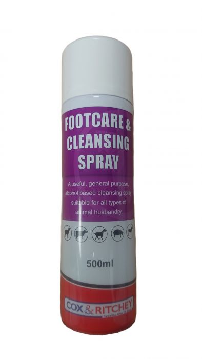 Footcare & Cleansing. Spray