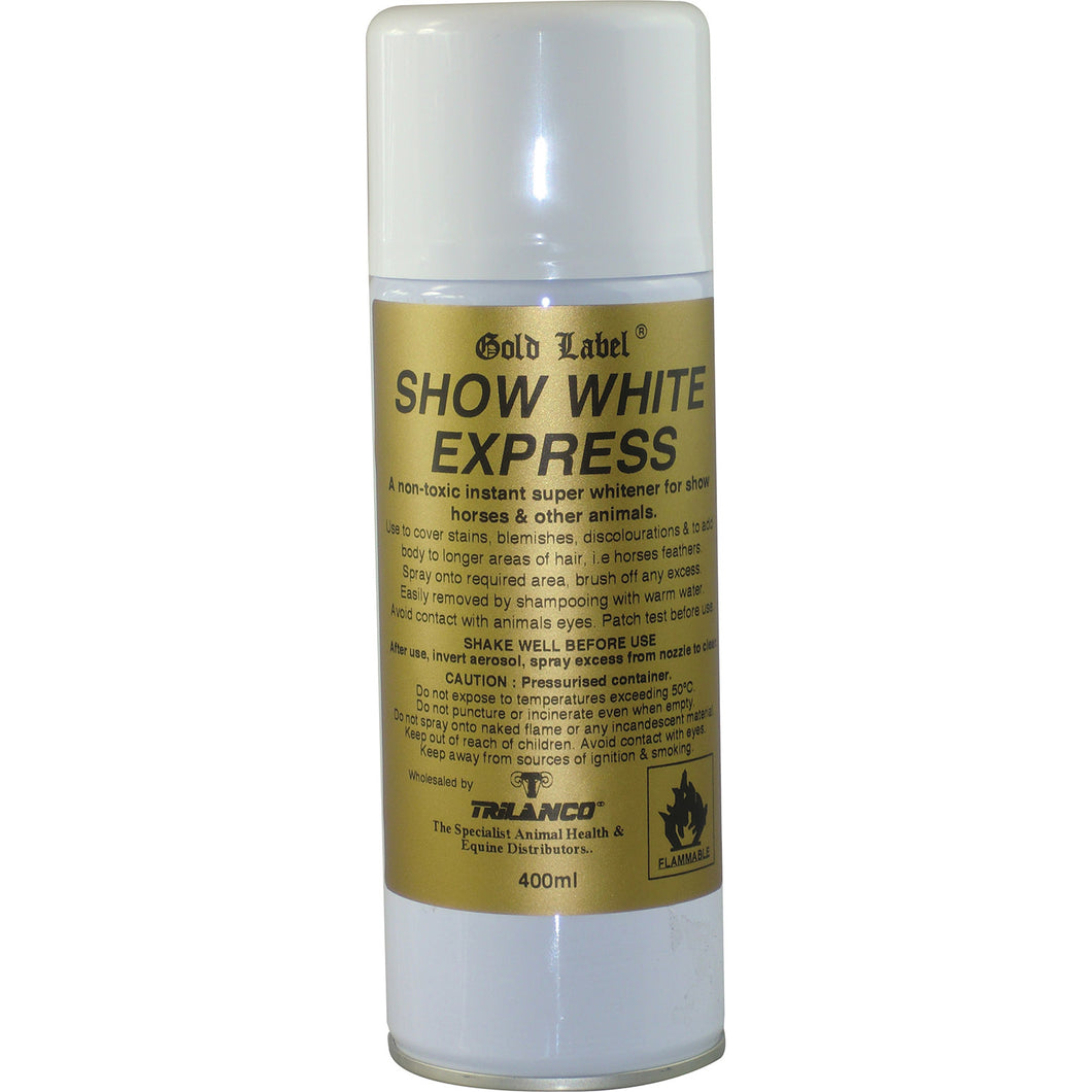 Gold Label - Show white express