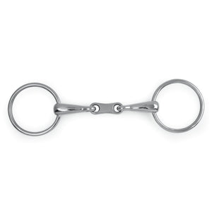 Thin French Link Loose Ring Snaffle 5.5"