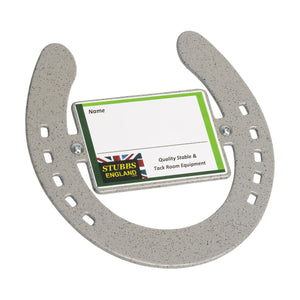 STUBBS HORSESHOE NAMEPLATE